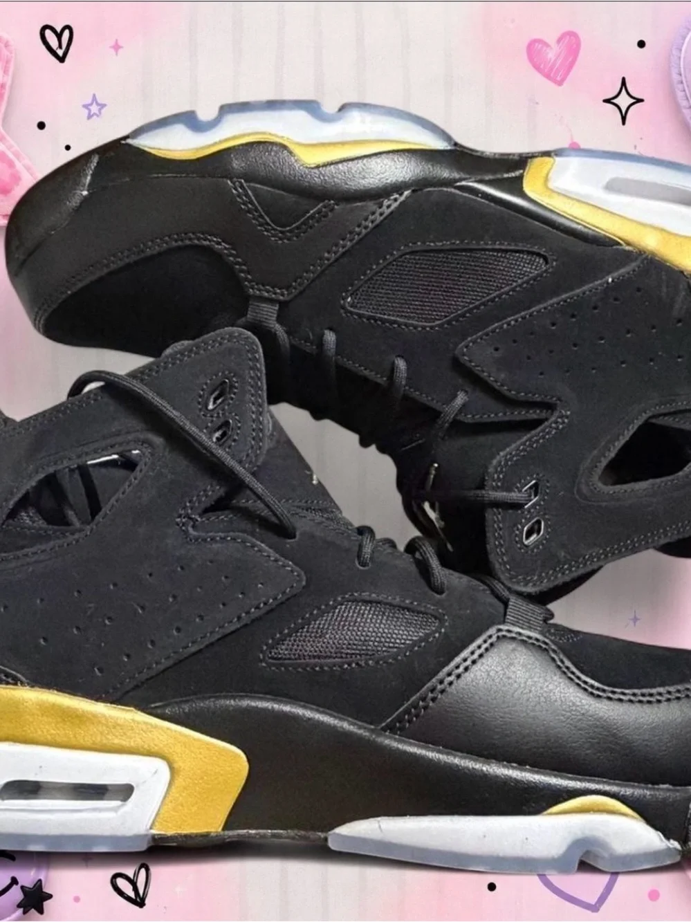 Jordan Flight Club ’91 in Black/Metallic Gold